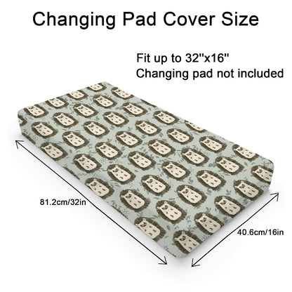 Hwmmbh Cute Animals Changing Pad Cover