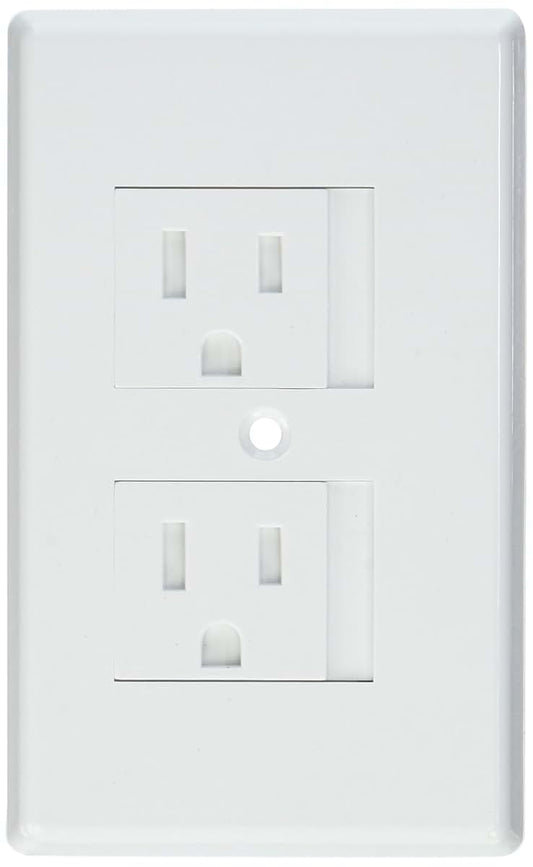 Mommys Helper Electrical Outlet Covers, 25-Pack White Standard Wallplates