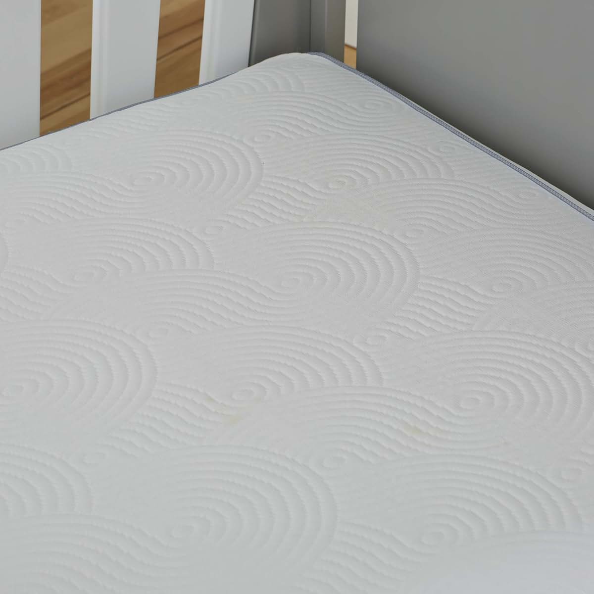 Tempur-Pedic Cool Tot Cooling Fitted Waterproof Crib Mattress Protector, 52 x 28, White