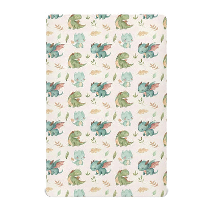 FUGIDOG Fitted Baby Crib Sheet Soft Breathable Standard Crib Cover