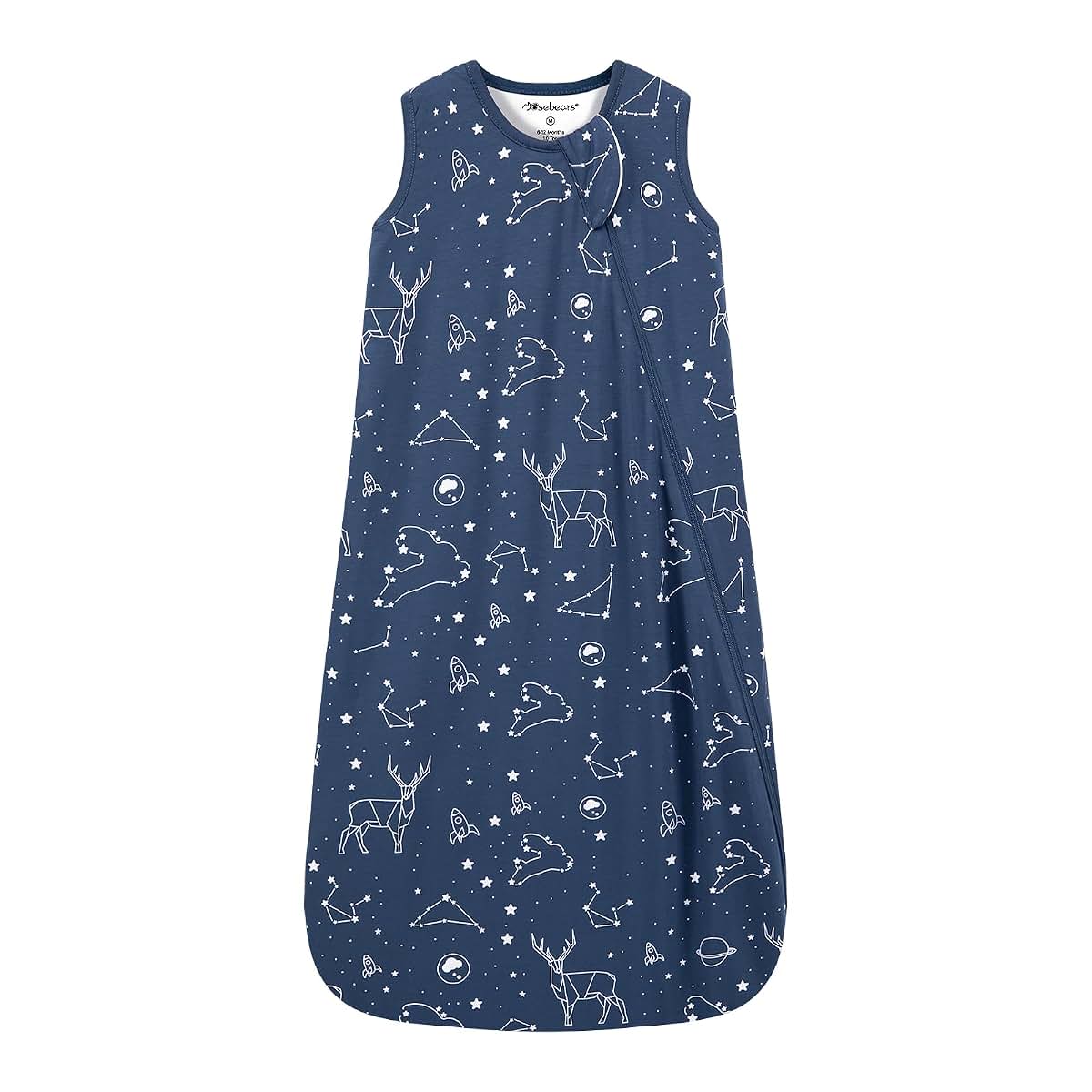 Baby Sleep Sack | Mosebears Unisex Rayon Bamboo Wearable Blanket with 2-Way Zipper