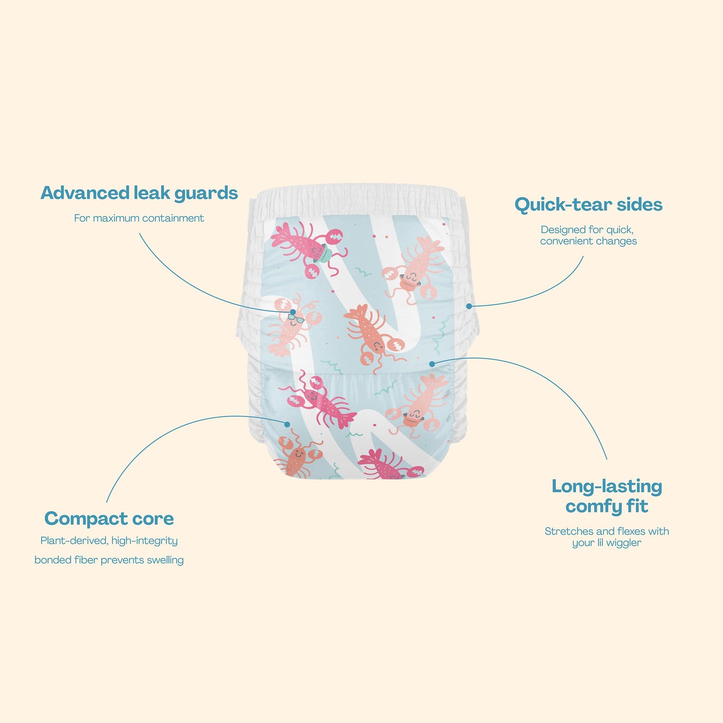 Hello Bello Swim Diapers Medium
