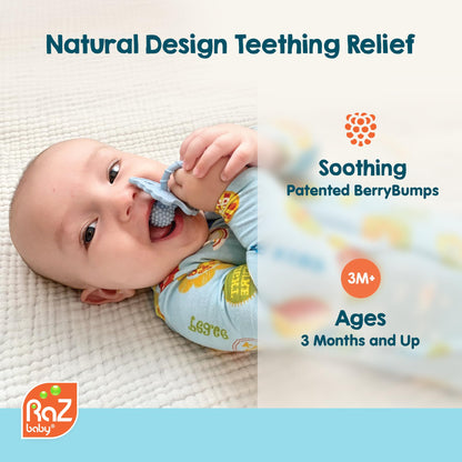 RaZbaby RaZberry Silicone Teether Pacifier
