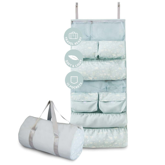 BabyToLove Roll n' Go Organizer Bag | Compact Diaper Bag with Storage Compartments | Travel Organizer for Baby