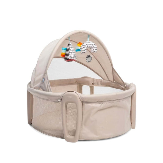 Boppy Cozy Cabana Portable Bassinet for Baby Travel Bed & Play Area