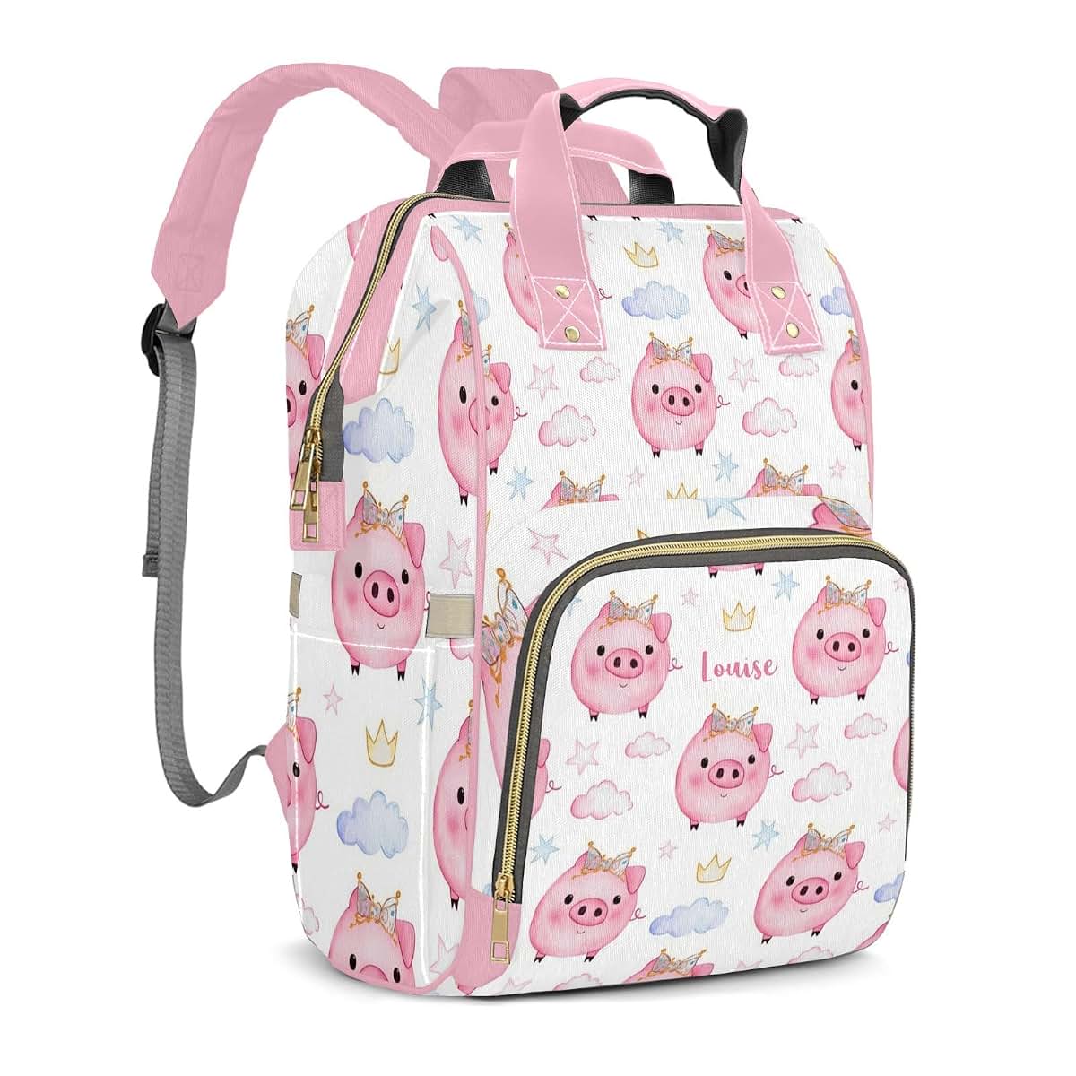 YallLocoMo Personalized Diaper Bag Backpack