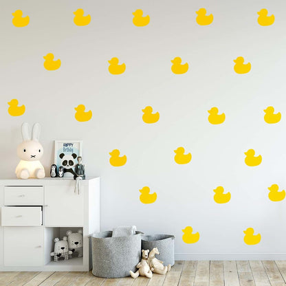 Dycica Little Ducks Vinyl Wall Art Decals - Set of 12