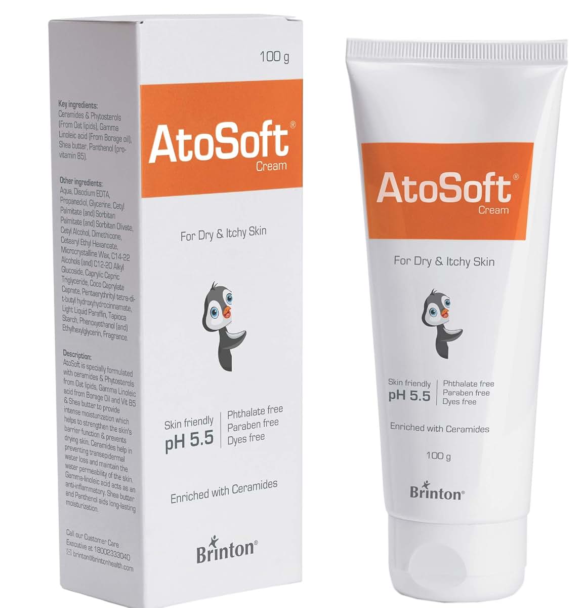 Brinton Atosoft Cream for Dry Baby Skin