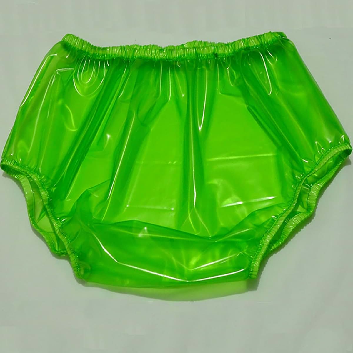 TAPIVA Adult Incontinence PVC Diaper Covers Large Green Waterproof Pants