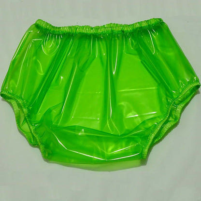 TAPIVA Adult Incontinence PVC Diaper Covers Large Green Waterproof Pants