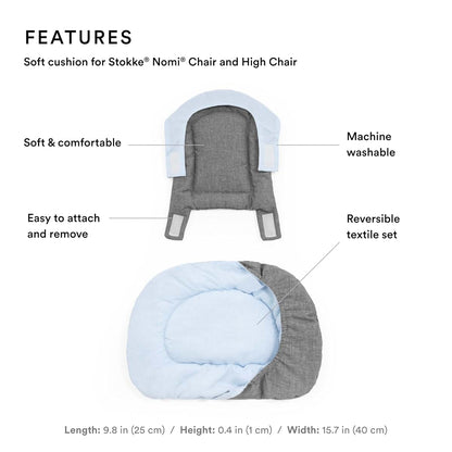 Stokke Nomi Cushion for Chair & High Chair