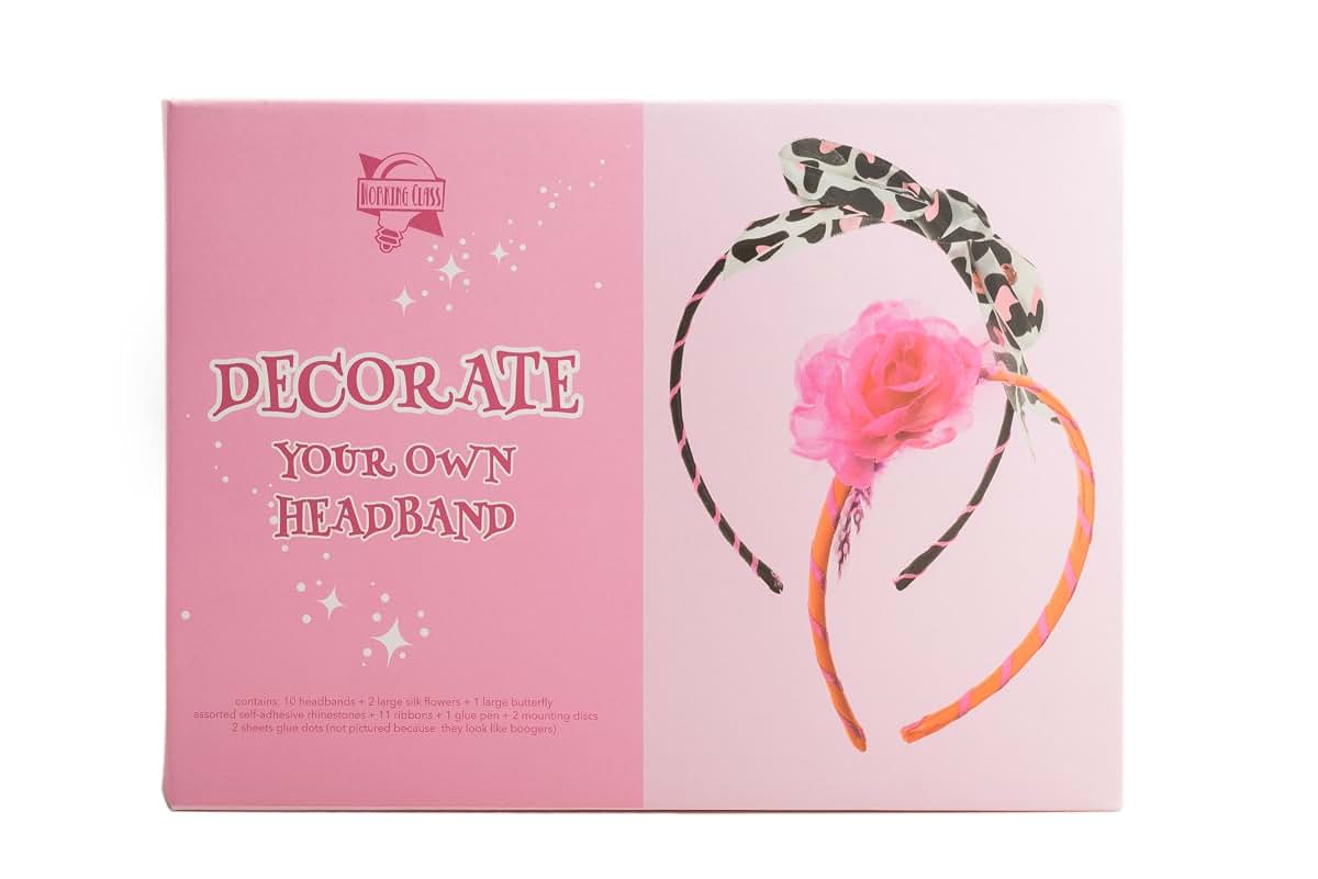 Working Class DIY Headband Kit: Makes 10 Fashion Headbands
