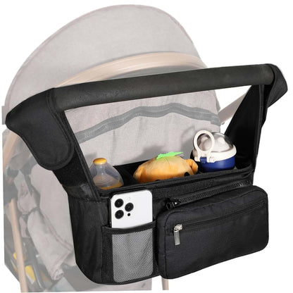 Rwigeboo Stroller Caddy Waterproof Organizer With Removable Bag