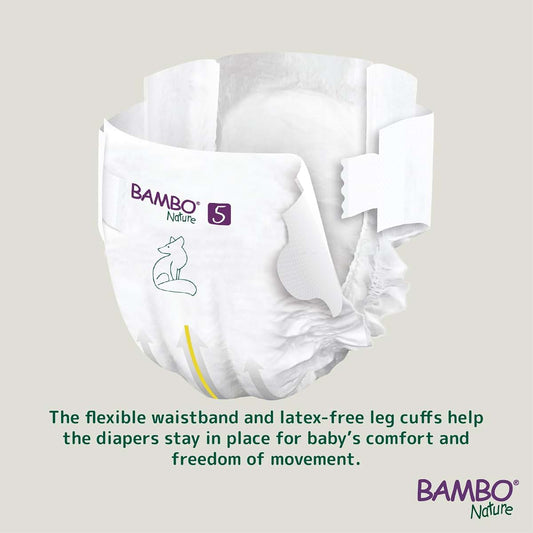 Bambo Nature Size 5 Disposable Baby Diapers