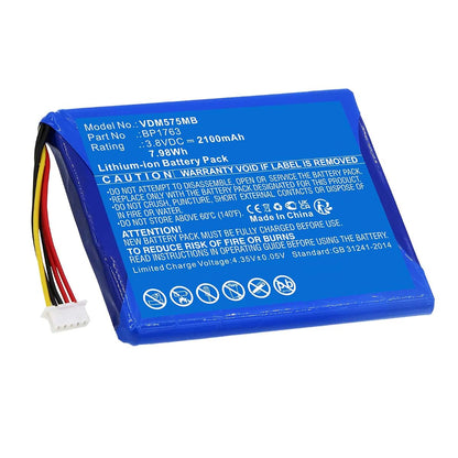 KH KAM HUA BP1763 Replacement Battery for V-Tech Video Baby Monitors