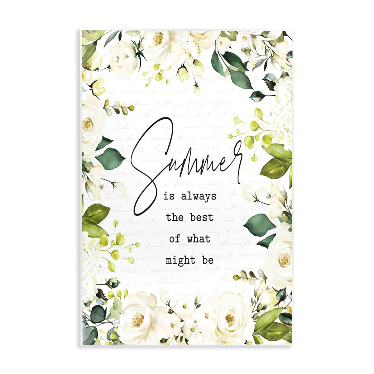 Stupell Industries Summer Sentiment Wall Plaque