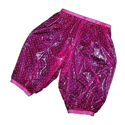 TAPIVA Adult Incontinence Pull-On Plastic Bloomers, Waterproof PVC Diaper Cover/Waterproof Reusable Anti-Side Leakage