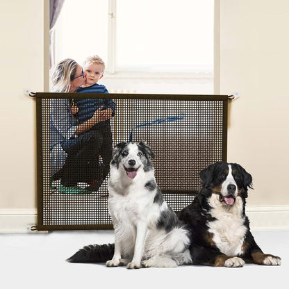 Cupount Baby and Dog Gate for Stairs, Indoor Mesh Pet Gate
