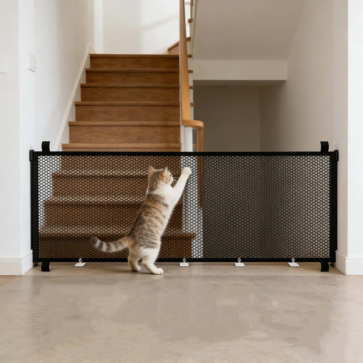 Lovskoo Retractable Pet Gate for Stairs and Doorways (photo 4)