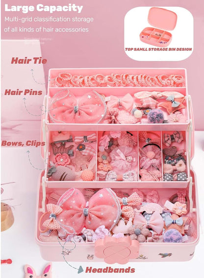 ZOOFOX Hair Accessories Organizer Storage Box