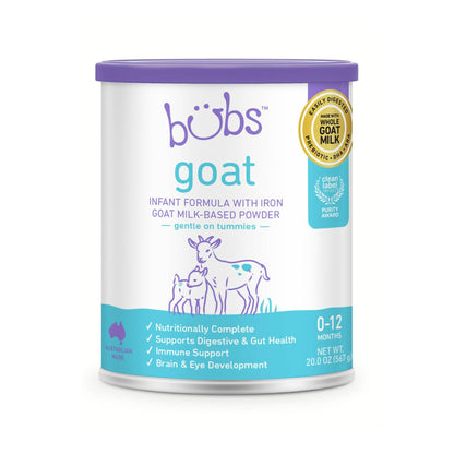 Bubs Goat Milk Formula with Iron