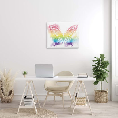 Stupell Industries Butterfly Wings Canvas Art for Kids' Rooms