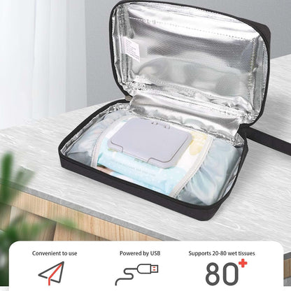 BONKZEBU Baby Wipes Warmer Dispenser with Adjustable Temp, USB (photo 2)