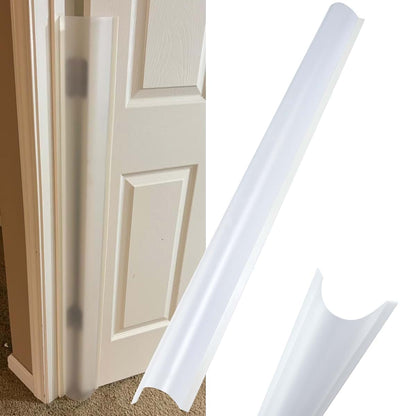 BabyOneStop Door Finger Pinch Guard Clear Door Jam Shield