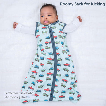 LollyBanks Baby Sleep Sack Organic Cotton 2-Way Zipper 0.5 TOG