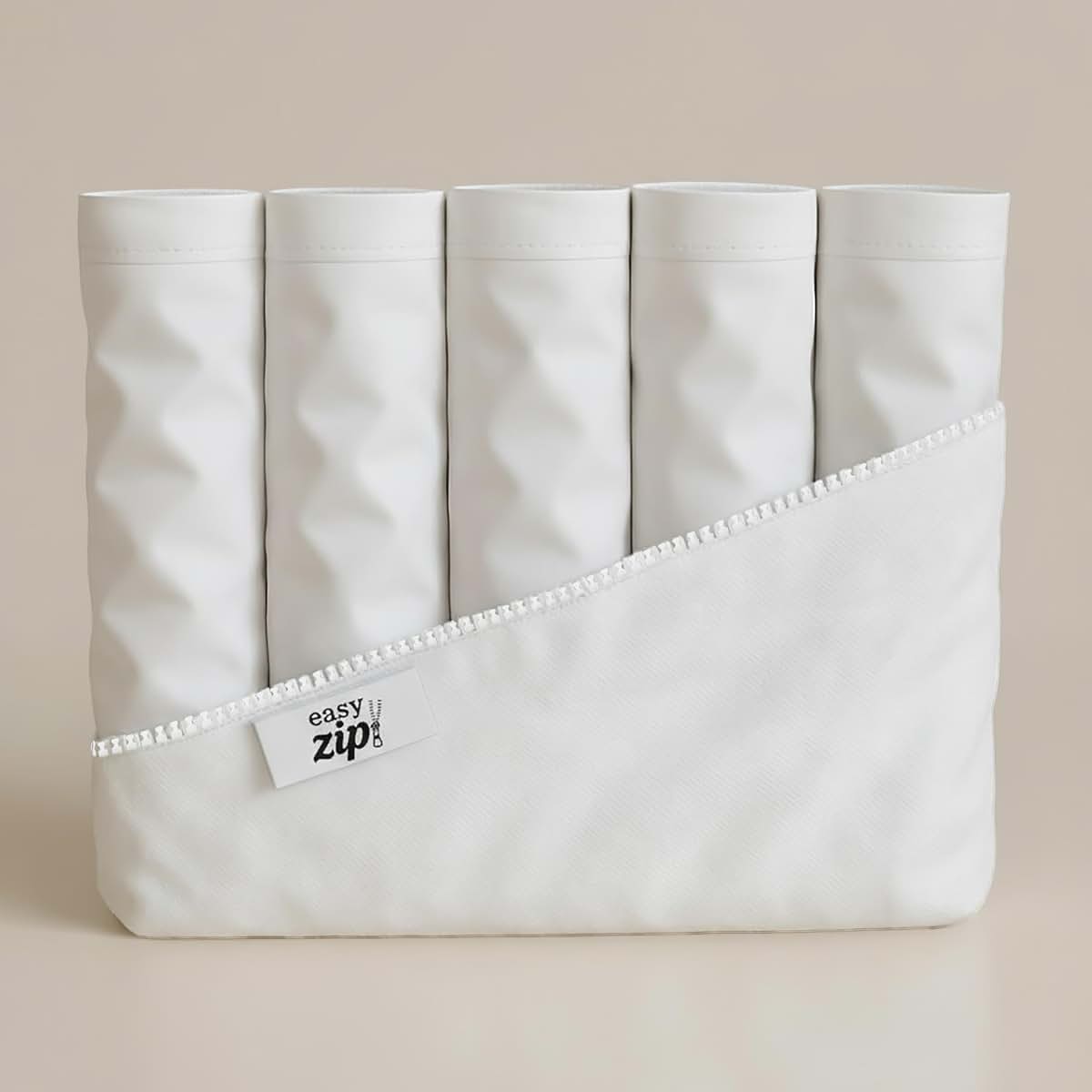 Egyptian Cotton Zip-On Crib Bedding Set for Mini Crib (24x38 Inches)