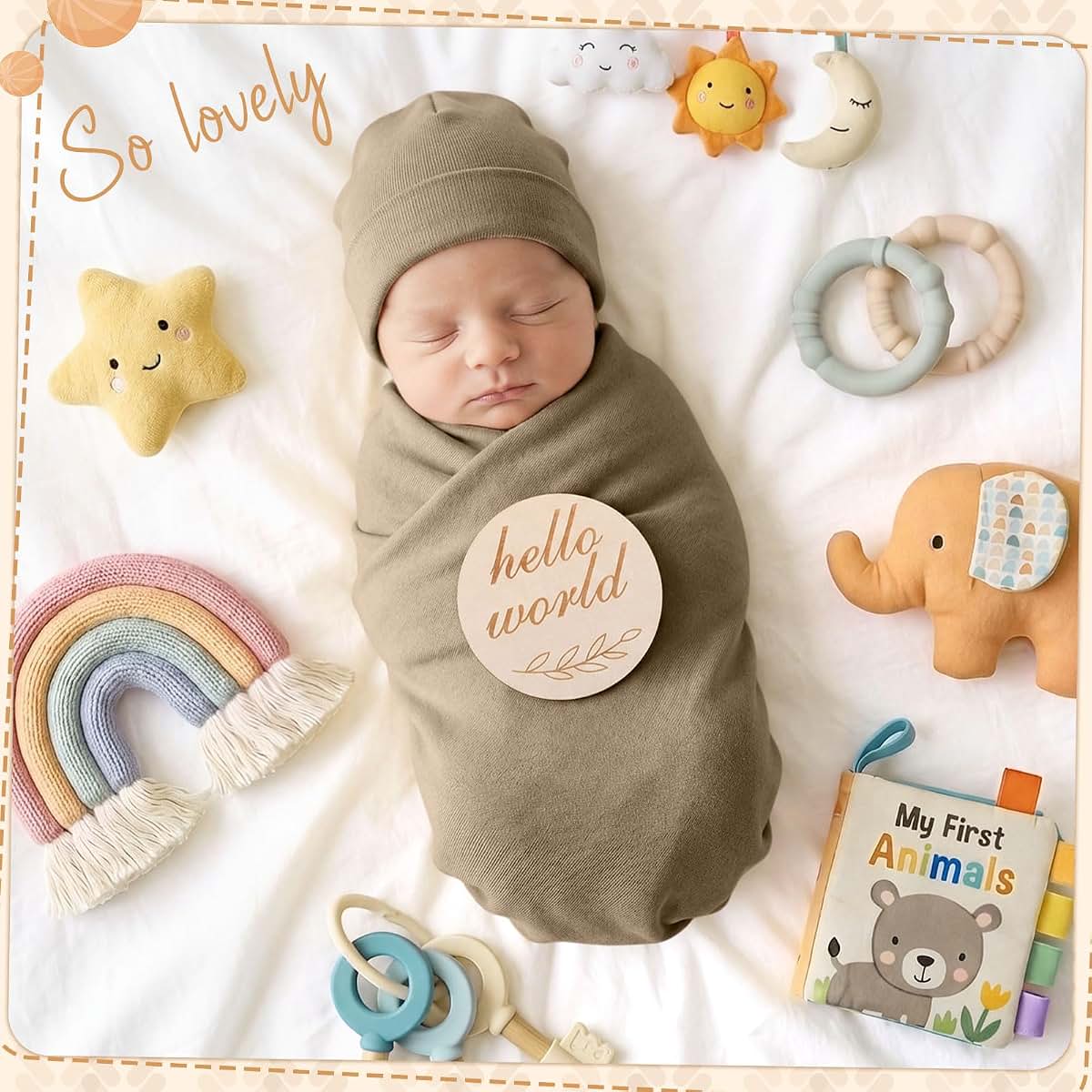 Soft Baby Blanket for Nursery Comfort, Crib and Stroller Use