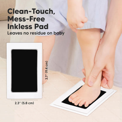 Inkless Baby Handprint Kit - Mess Free - Jet Black
