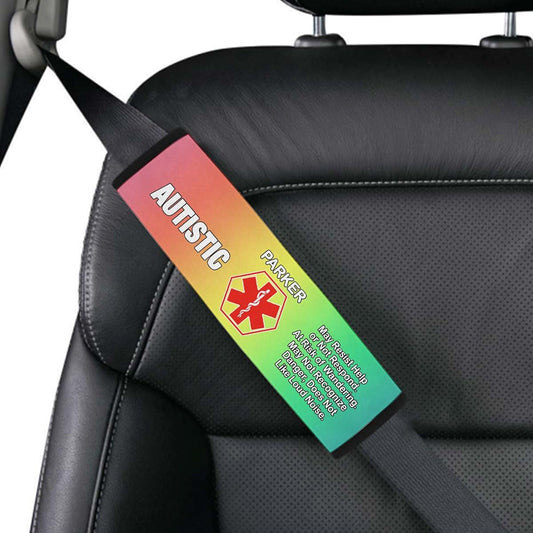 26Thelia Autistic Awareness Custom Seat Belt Cover