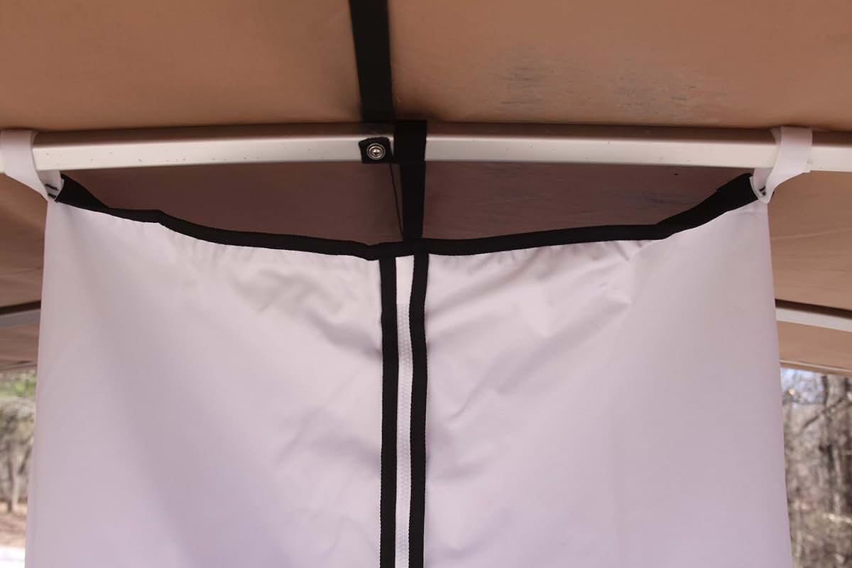 Vortex Privacy Room White Canvas 38 x 30 x 69 Inches for Boating