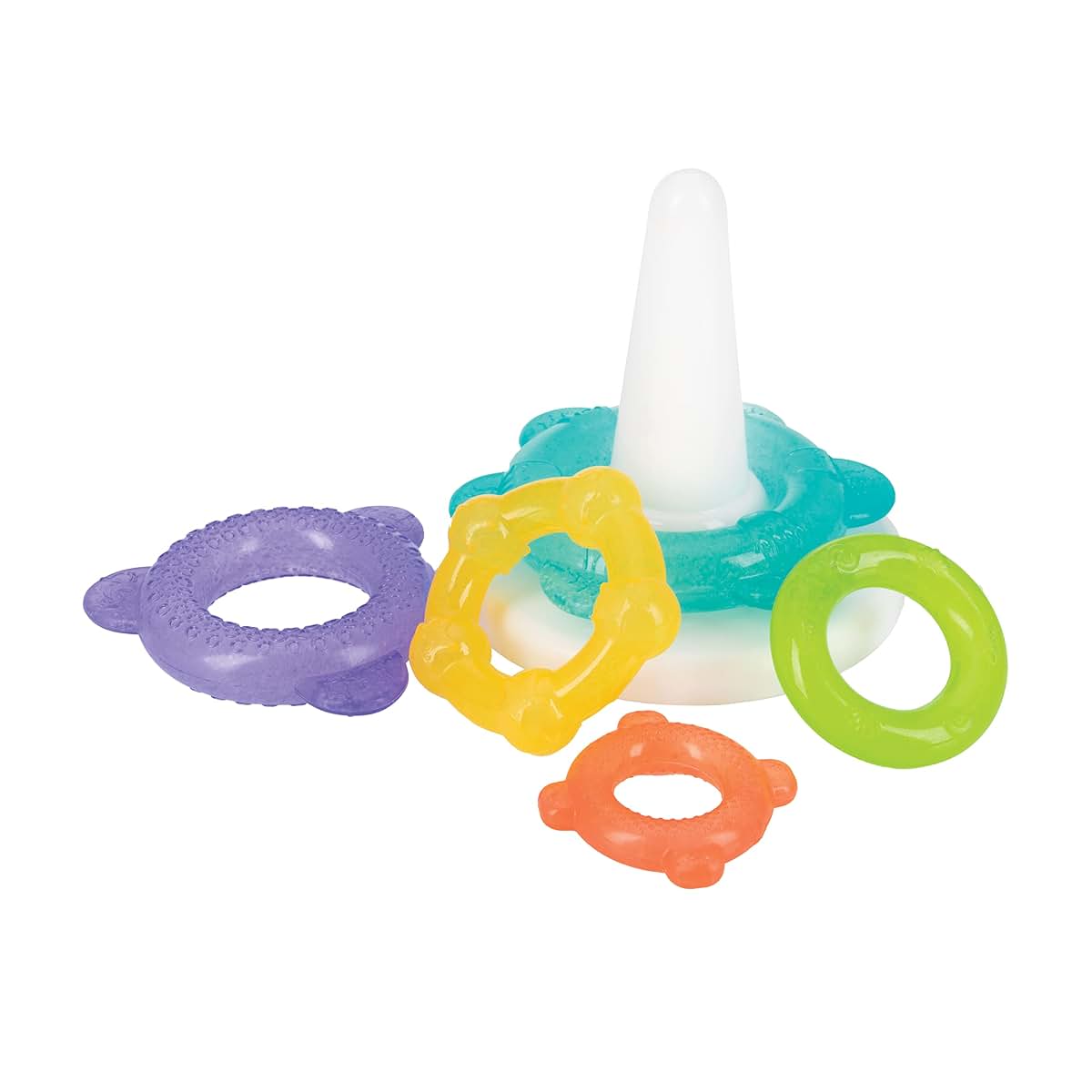 Nuby IcyBite Teether Ocean Rings