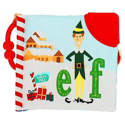 Kids Preferred Elf Soft Book with Teether Corner and On-the-Go Clip, 5 Inch, Ages 0 Months and Up