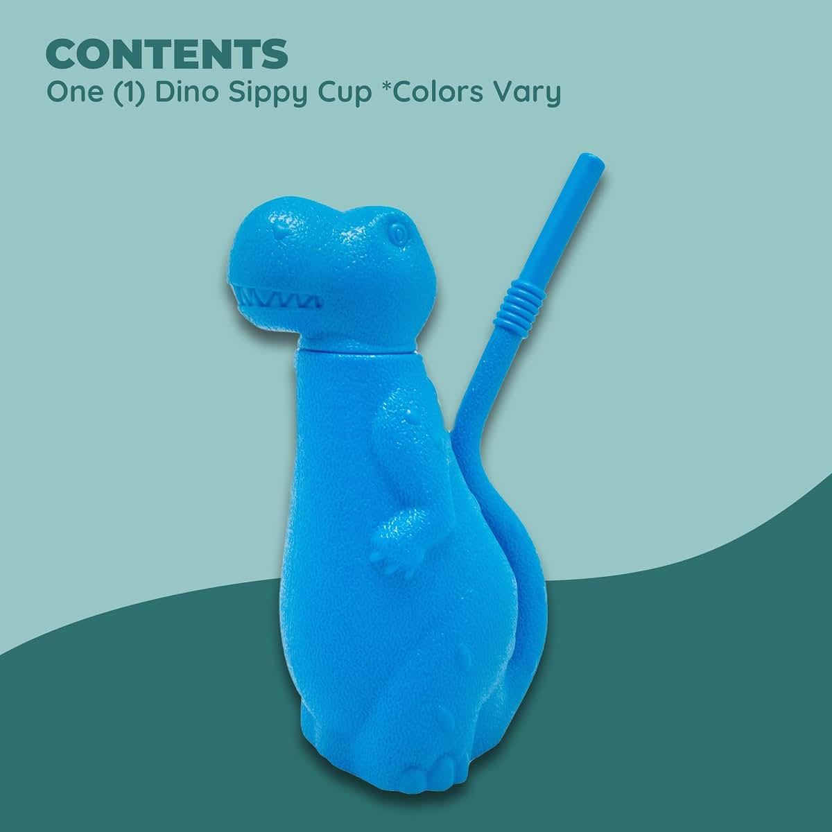 Brite Concepts Dinosaur Shaped Sippy Cup for Kids Drinking Milk