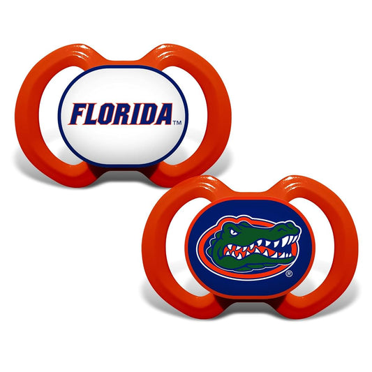Masterpieces Baby Fanatic 2 Piece Pacifier Set, University of Florida Gators, One Size