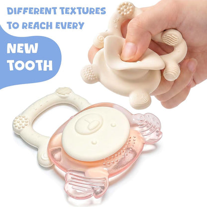 Dawnglow Waterfilled Baby Teether With 2 Replaceable Cooling Cores (photo 3)