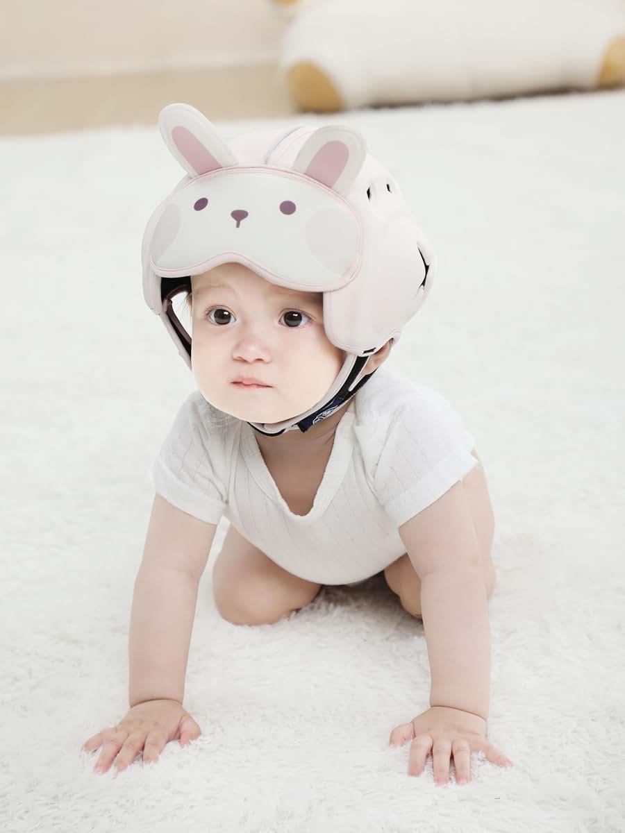Mambobaby Baby Safety Helmet, Breathable Head Protector for Crawling