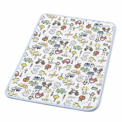 BBPIG Portable Changing Pad Waterproof Diaper Change Mat Large Size | Multi-Function Home & Travel Mat Any Places Play