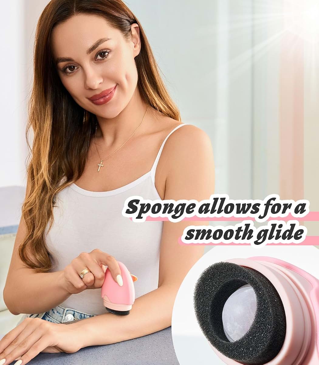 Portable Roll-On Sunscreen Applicator With Sponge Brush And Protective Caps, 55ml