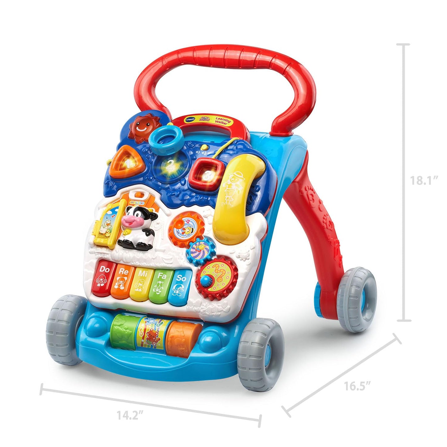 VTech Sit-to-Stand Learning Walker Blue