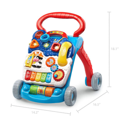 VTech Sit-to-Stand Learning Walker Blue