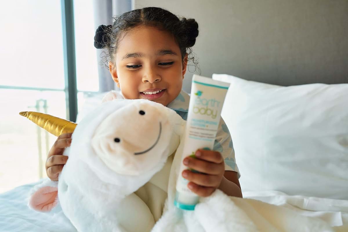 Earth Baby Moisturizing Lotion + For Daily Skin Hydration