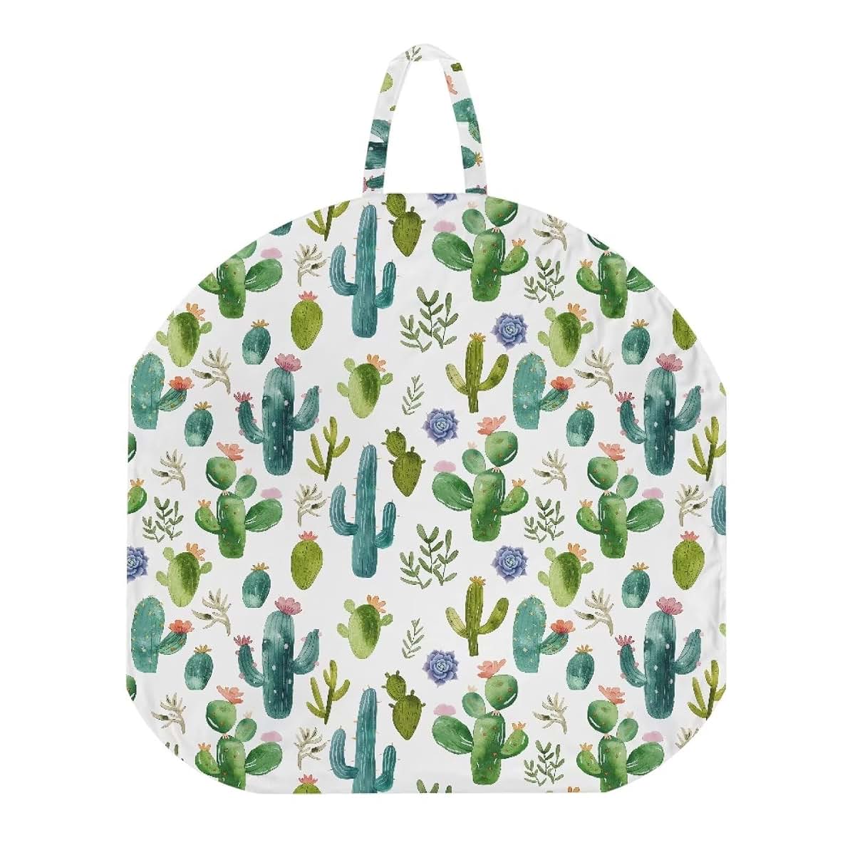 YUVAMAGIMO Cactus Newborn Lounger Pillow Cover, Stretchy Removable Slipcover