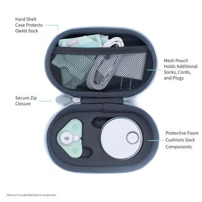 Owlet Travel Case for Dream Sock Accessories