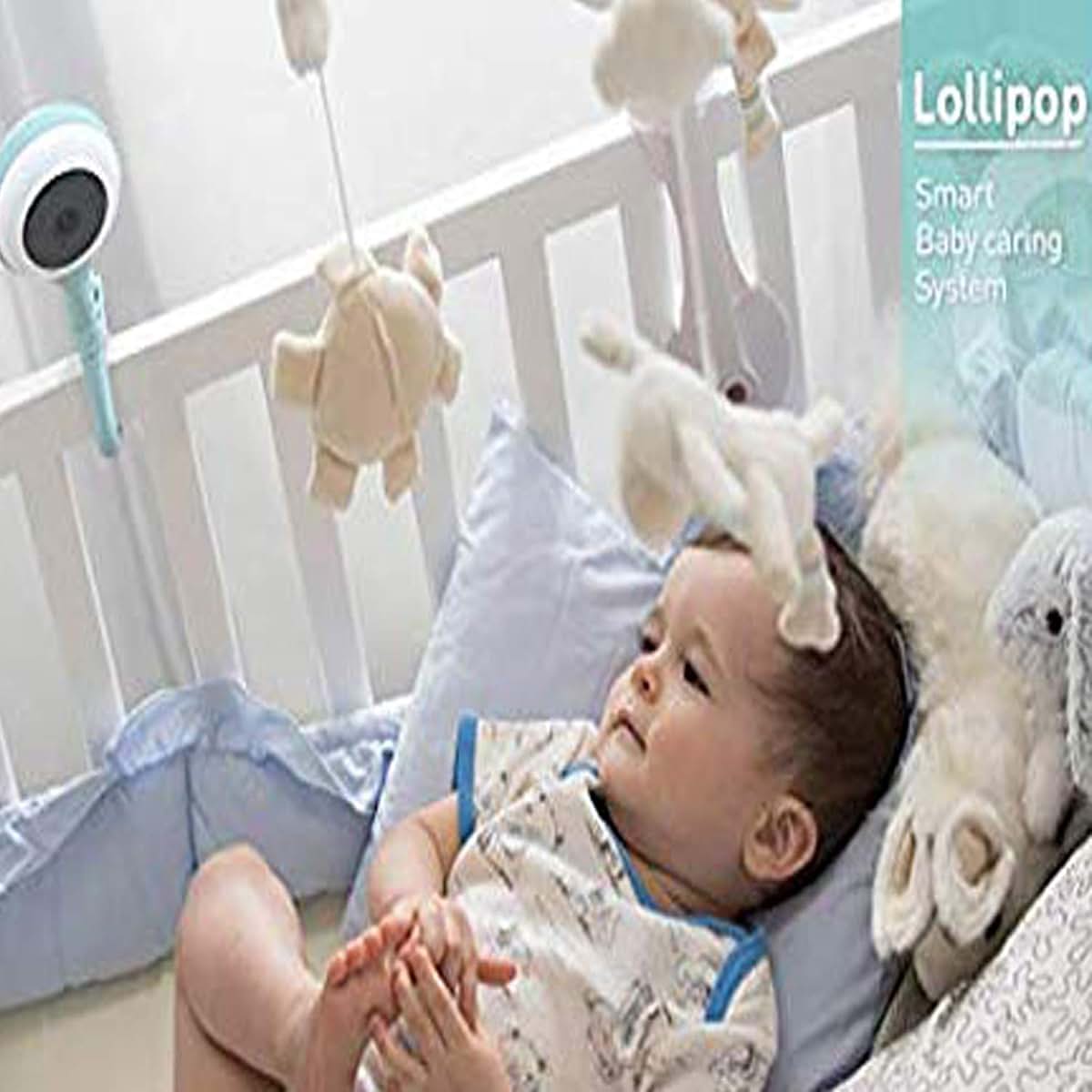 Lollipop Smart Wi-Fi Baby Monitor Camera With Crying Detection And Night Vision