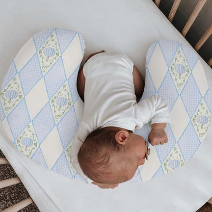Autumn Pumpkins Print Nursing Pillow Slipcover for Breastfeeding Support | Polyester Pillow Cases