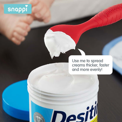 Snappi Baby Ergo Brush Diaper Cream Applicator for a, Cotton White, Size No Size (photo 2)